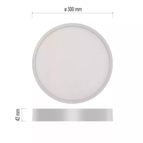 LED lámpatest felületi Nexxo 28,5W 2700lm IP40 CCT                                                    ZM5153