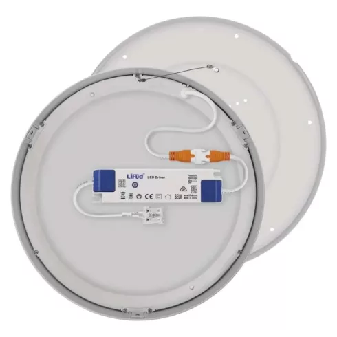 LED lámpatest Nexxo, kerek 28,5W IP40 NW, felületi                                                    ZM5155