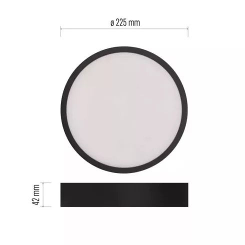 LED lámpatest felületi Nexxo 21W 1900lm IP40 CCT                                                      ZM5343