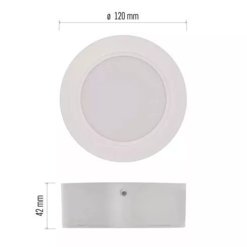 LED felületi lámpatest Rubic 9W 900lm IP20 NW                                                         ZM5432