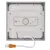 LED lámpatest Nexxo, négyzet 7,6W IP40 NW, felületi                                                   ZM6125
