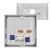 LED lámpatest Nexxo, négyzet 7,6W IP40 NW, felületi                                                   ZM6125