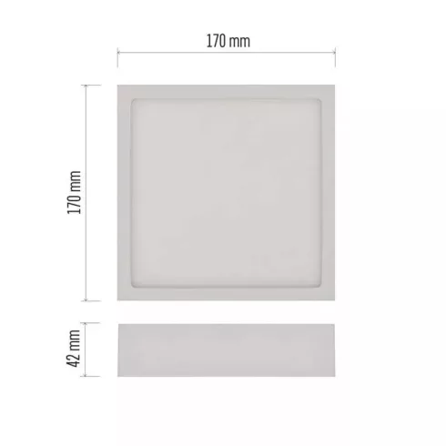 LED lámpatest felületi Nexxo 12,5W 1100lm IP40 CCT                                                    ZM6133