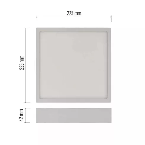LED lámpatest felületi Nexxo 21W 1900lm IP40 CCT                                                      ZM6143