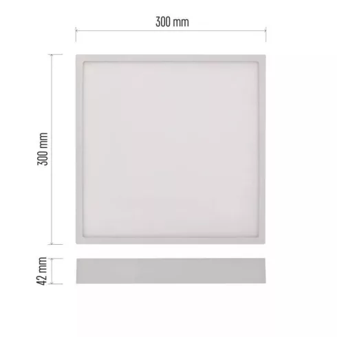 LED lámpatest felületi Nexxo 28,5W 2700lm IP40 CCT                                                    ZM6153