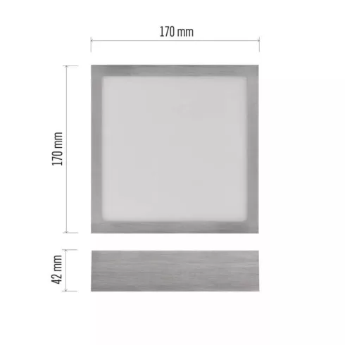 LED lámpatest felületi Nexxo 12,5W 1100lm IP40 CCT                                                    ZM6233