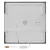 LED lámpatest felületi Nexxo 28,5W 2700lm IP40 CCT                                                    ZM6253