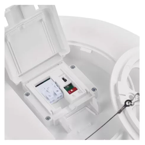 LED lámpatest DIONI, 15W, 1725lm, CCT, IP55, kerek, fehér keret                                       ZM7150