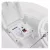 LED lámpatest DIONI, 18W 2160lm, CCT, IP55, kerek, fehér keret                                        ZM7151