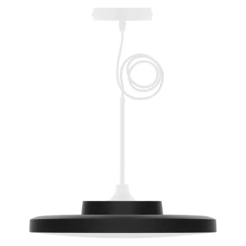 LED lámpatest DIONI, 18W 2160lm, CCT, IP55, kerek, fekete keret                                       ZM7154