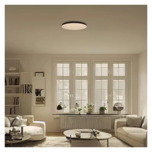 LED lámpatest DIONI, 18W 2160lm, CCT, IP55, kerek, fekete keret                                       ZM7154