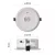 LED vészvilágító lámpatest Orsu 3W 240lm 3h IP20                                                      ZN1310