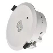   LED vészvilágító lámpatest ORSU, süllyesztett, 6W, 3 óra, 450 lm, 5000 K, 1500 mAh, IP20              ZN1320