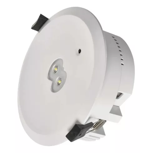 LED vészvilágító lámpatest ORSU, süllyesztett, 6W, 3 óra, 450 lm, 5000 K, 1500 mAh, IP20              ZN1320