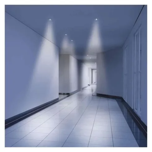 LED vészvilágító lámpatest ORSU, süllyesztett, 6W, 3 óra, 450 lm, 5000 K, 1500 mAh, IP20              ZN1320