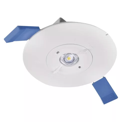 LED vészvilágító lámpatest ORSU, süllyesztett, 2W, 3 óra, 300 lm, 6500 K, 3300 mAh, IP20              ZN1340