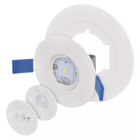 LED vészvilágító lámpatest ORSU, süllyesztett, 2W, 3 óra, 300 lm, 6500 K, 3300 mAh, IP20              ZN1340