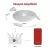 GoSmart Rugalmas LED szalag NEON fehér, 5 m, 33 W, RGBIC dimmelhető, WiFi, hangalapú vezérlés, IP20   ZPW513I
