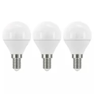   LED izzó mini gömb E14 5W(40W) 470lm WW (3db)                                                         ZQ1220.3
