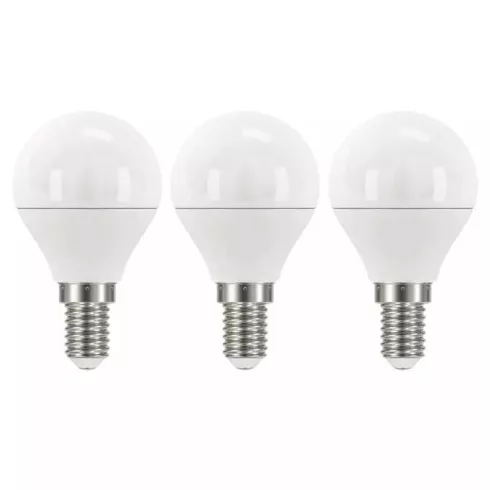 LED izzó mini gömb E14 5W(40W) 470lm WW (3db)                                                         ZQ1220.3