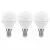 LED izzó mini gömb E14 5W(40W) 470lm WW (3db)                                                         ZQ1220.3
