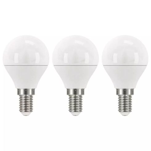 LED izzó mini gömb E14 5W(40W) 470lm NW (3db)                                                         ZQ1221.3