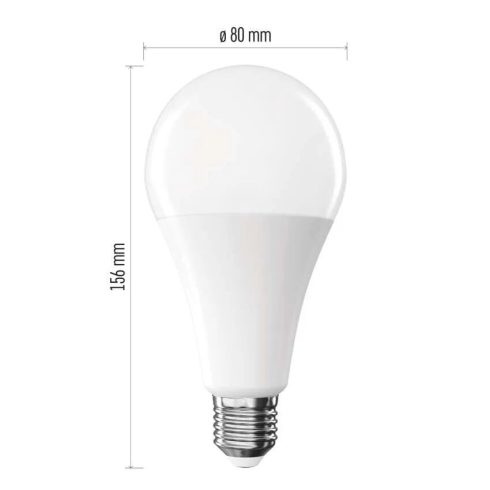 LED izzó A80 E27 20W(150W) 2452lm NW                                                                  ZQ5E83