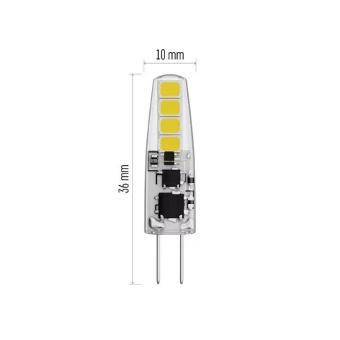 LED izzó JC G4 1,9W(21W) 200lm NW (2db)                                                               ZQ8621.2