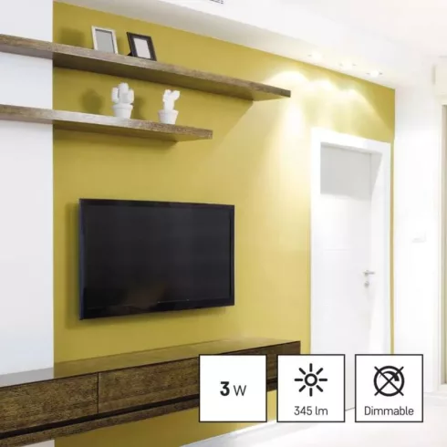 LED izzó MR16 GU10 3W(32W) 345lm CW                                                                   ZQ8E14