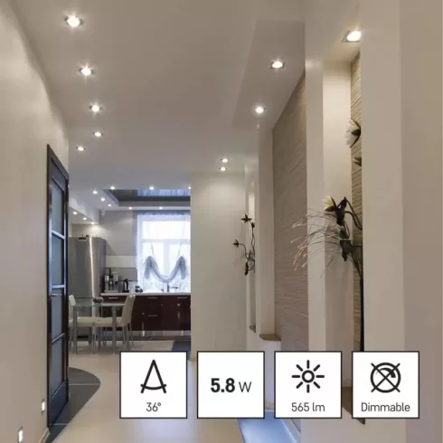 LED izzó MR16 GU10 5,8W(75W) 565lm NW                                                                 ZQ8E33N
