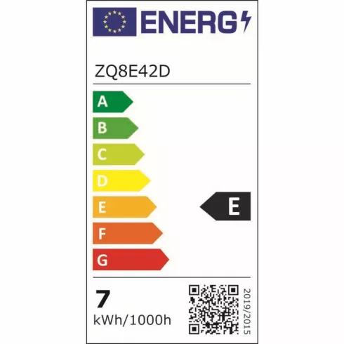 LED izzó MR16, GU10, 7 W (60 W), 800 lm, 3000 K, WW, dimmelhető, E                                    ZQ8E42D