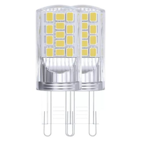 Classic LED izzó JC G9 4W 470lm meleg fehér, 2db/csomag                                               ZQ9544.2