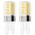 LED izzó JC, G9, 4,2W(40W), 470lm, 3000K WW, E (2 db)                                                 ZQ9E22.2