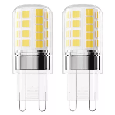 LED izzó JC, G9, 4,2W(40W), 470lm, 6500K CW, E (2 db)                                                 ZQ9E24.2