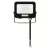 LED reflektor, 10W, 1000lm, 4000K, NW, 120°, fekete, IP65, F, GLARO                                   ZS2214B