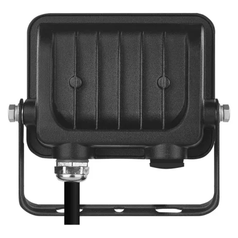 LED reflektor, 10W, 1000lm, 4000K, NW, 120°, fekete, IP65, F, GLARO                                   ZS2214B