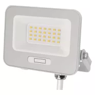   LED reflektor, 20W, 2000lm, 4000K, NW, 120°, fehér, IP65, F, GLARO                                    ZS2224W