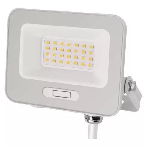 LED reflektor, 20W, 2000lm, 4000K, NW, 120°, fehér, IP65, F, GLARO                                    ZS2224W