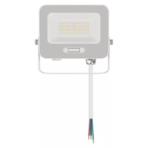 LED reflektor, 20W, 2000lm, 4000K, NW, 120°, fehér, IP65, F, GLARO                                    ZS2224W