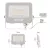 LED reflektor, 20W, 2000lm, 4000K, NW, 120°, fehér, IP65, F, GLARO                                    ZS2224W