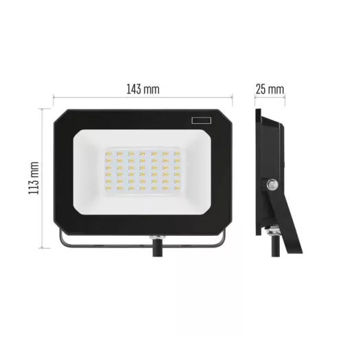 LED reflektor Simpo 30W IP65 3000lm NW                                                                ZS2233
