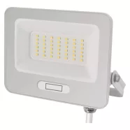  LED reflektor, 30W, 3000lm, 4000K, NW, 120°, fehér, IP65, F, GLARO                                    ZS2234W