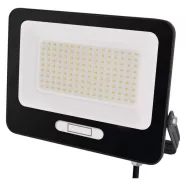   LED reflektor, 100W, 10000lm, 4000K, NW, 120°, fekete, IP65, F, GLARO                                 ZS2254B