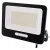 LED reflektor, 100W, 10000lm, 4000K, NW, 120°, fekete, IP65, F, GLARO                                 ZS2254B