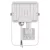 Mozgásérzékelős LED reflektor, 10W, 1000lm, IP44, PIR, NW, SIMPO, fehér                               ZS2313W