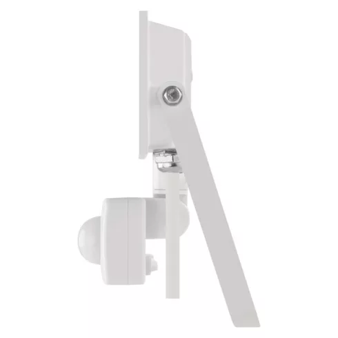 Mozgásérzékelős LED reflektor, 10W, 1000lm, IP44, PIR, NW, SIMPO, fehér                               ZS2313W
