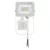 Mozgásérzékelős LED reflektor, 10W, 1000lm, IP44, PIR, NW, SIMPO, fehér                               ZS2313W