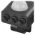 LED reflektor, mozgásérzékelővel, 50W, 5000lm, 4000K, NW, PIR, táv 8m, 120°, fekete, IP54, F, GLARO   ZS2344B