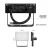 LED-es reflektor TAMBO, 10 W, 1000 lm, 4000 K, IP65, fekete                                           ZS2512