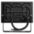 LED-es reflektor TAMBO, 20 W, 2000 lm, 4000 K, IP65, fekete                                           ZS2522
